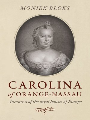 cover image of Carolina of Orange-Nassau